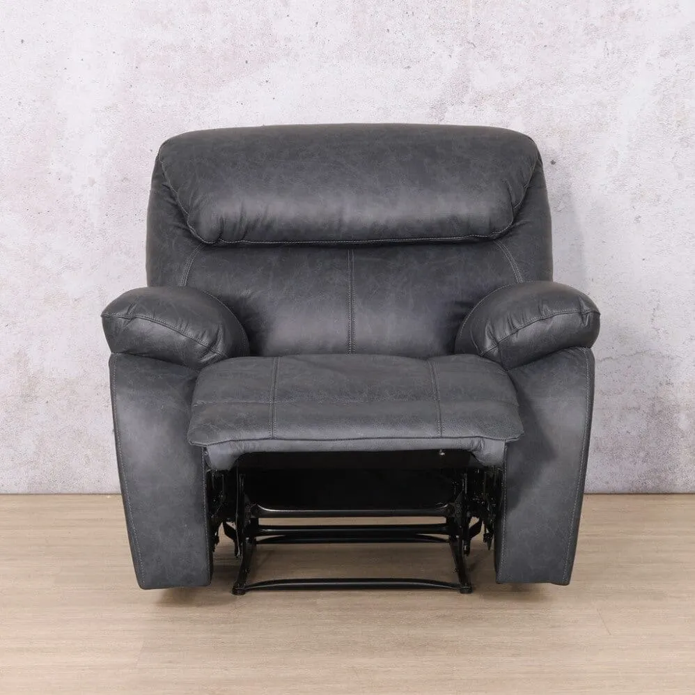 Kuta  1 Seater Leather Recliner