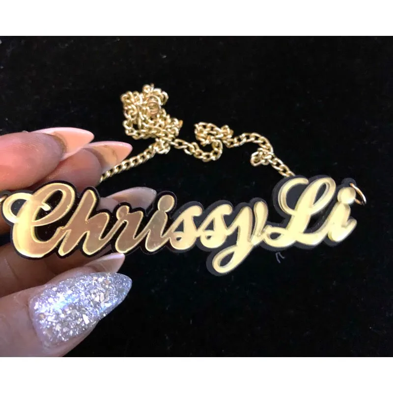 Large Acrylic Name Plate