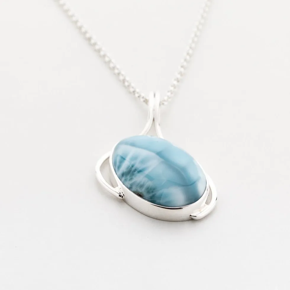 Larimar Pendant Omura