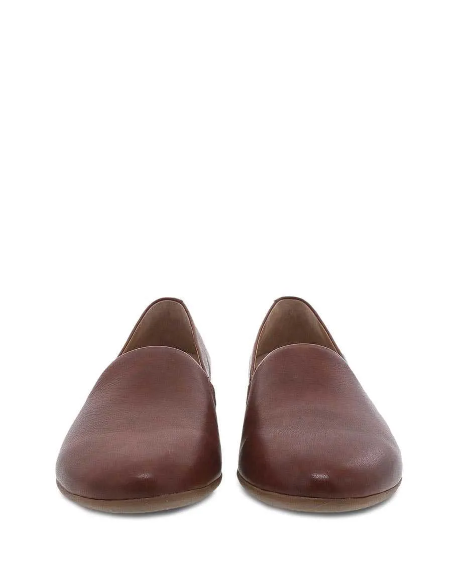 Larisa Modern Smoking Loafer in Saddle