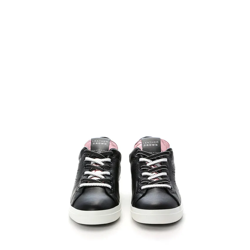 LEATHER CROWN SNEAKERS WLC06-412