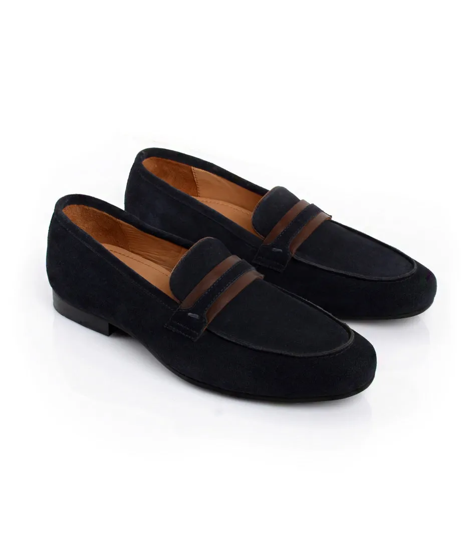 Luca Loafers - Blue Suede - Ultra Flex