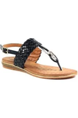 Lunar Ladies Sandals Dawley JLH392 black