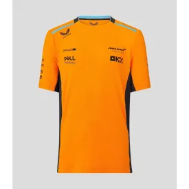 McLaren F1 Kids 2023 Lando Norris Replica Set Up T-Shirt- Youth Papaya/Phantom