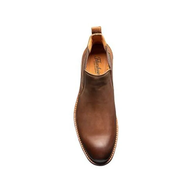 Men's Lodge Plain Toe Brown Crazy Horse