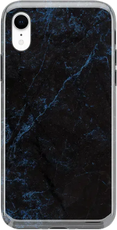 Midnight Marble | Black & Navy Case