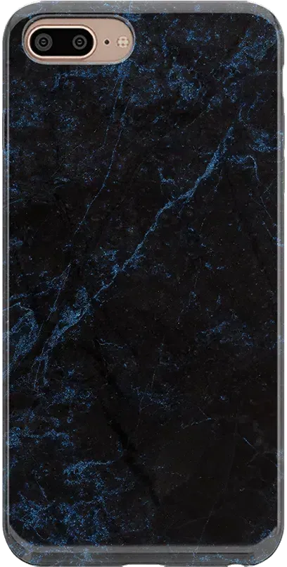 Midnight Marble | Black & Navy Case