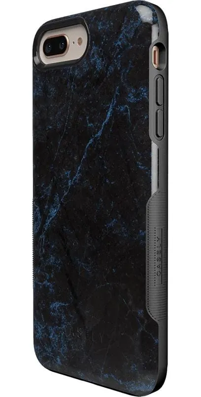 Midnight Marble | Black & Navy Case