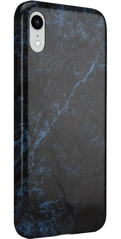 Midnight Marble | Black & Navy Case