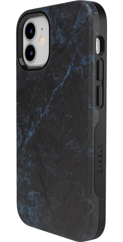 Midnight Marble | Black & Navy Case