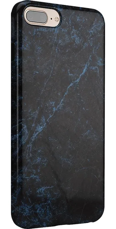 Midnight Marble | Black & Navy Case