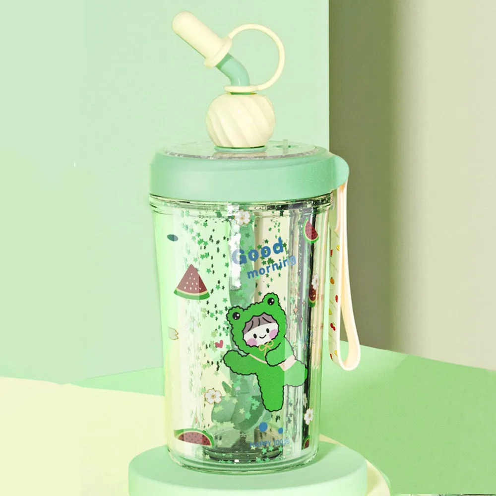 Mixer Shaker Sipper With Glitter