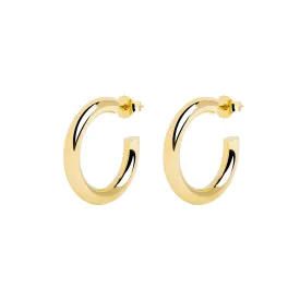 Nairobi Gold Hoop Earrings