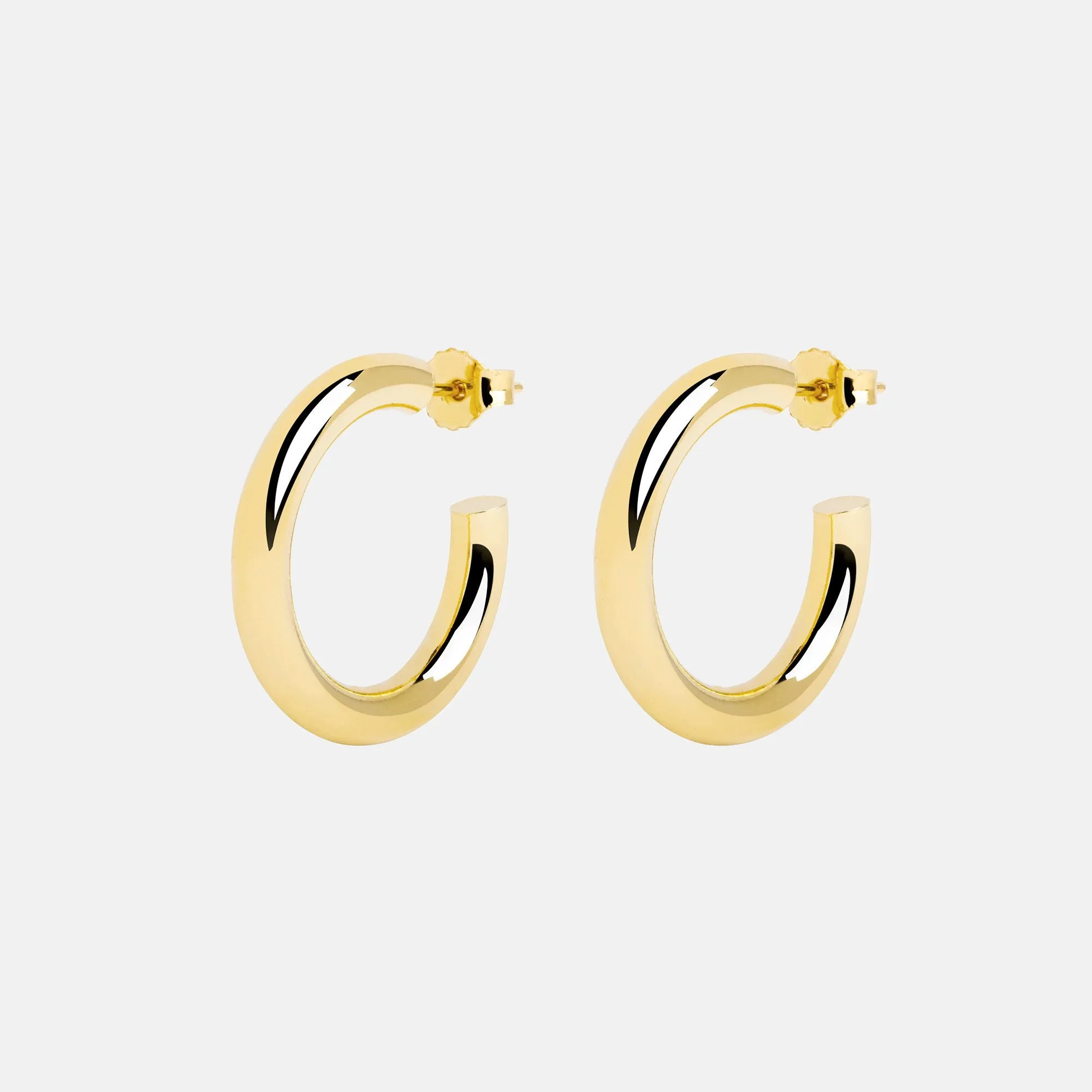 Nairobi Gold Hoop Earrings