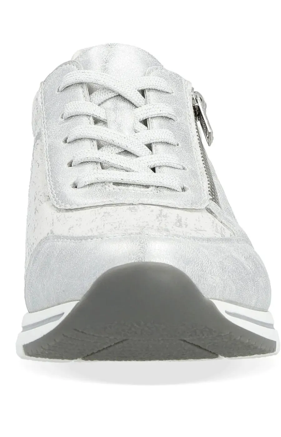 Remonte Wedged Trainer in Silver