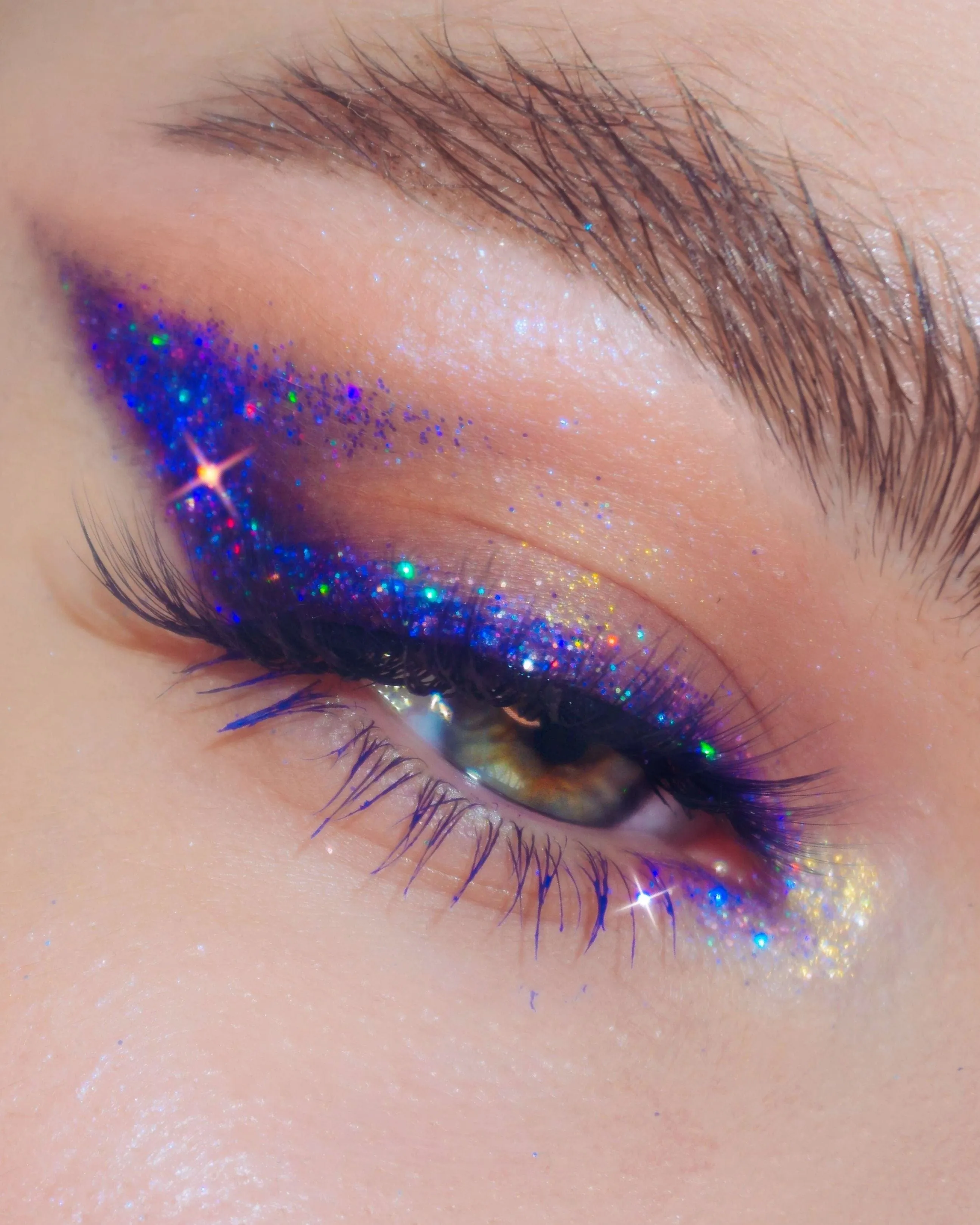 Sapphire Gem Holographic Glitter