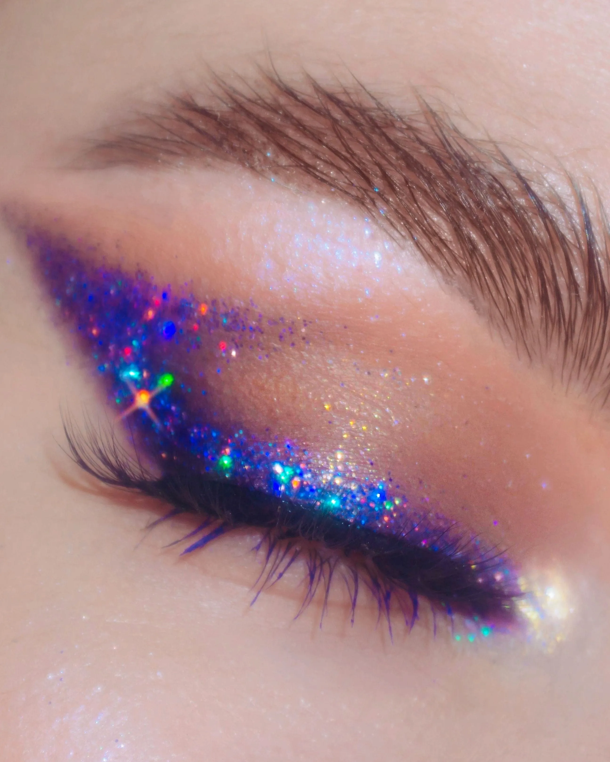 Sapphire Gem Holographic Glitter