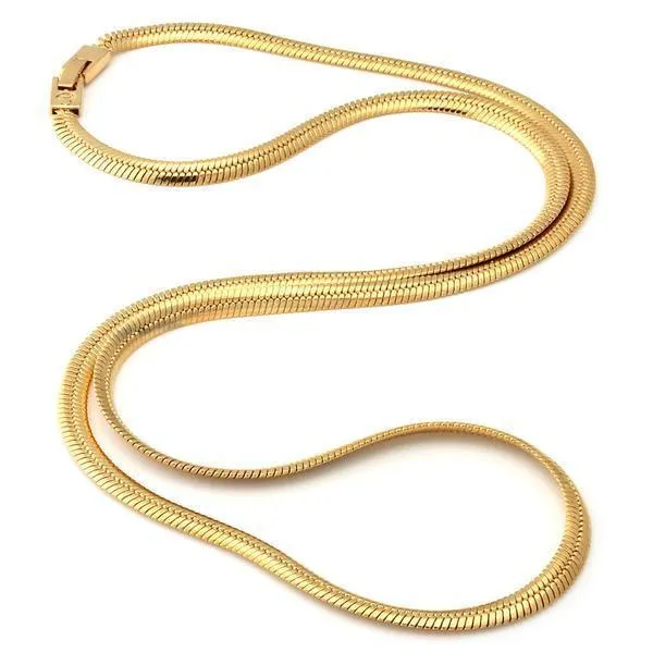 Solid Gold 5mm Thick Herringbone Chain