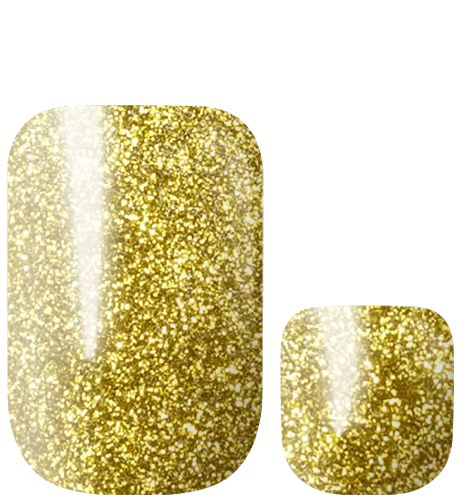 Sparkling Gold (Pedicure)