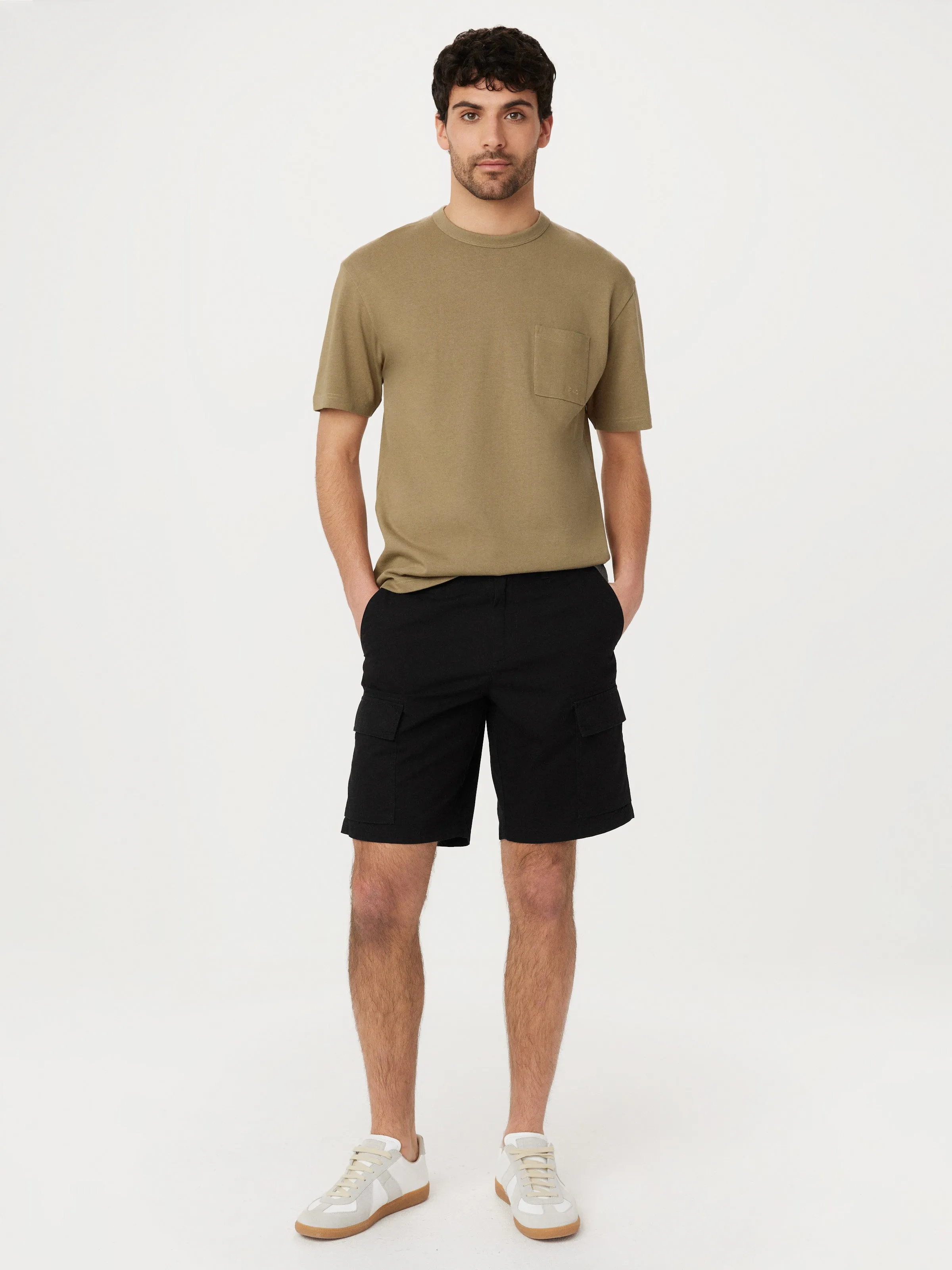 The Relaxed Pocket T-Shirt in Khaki