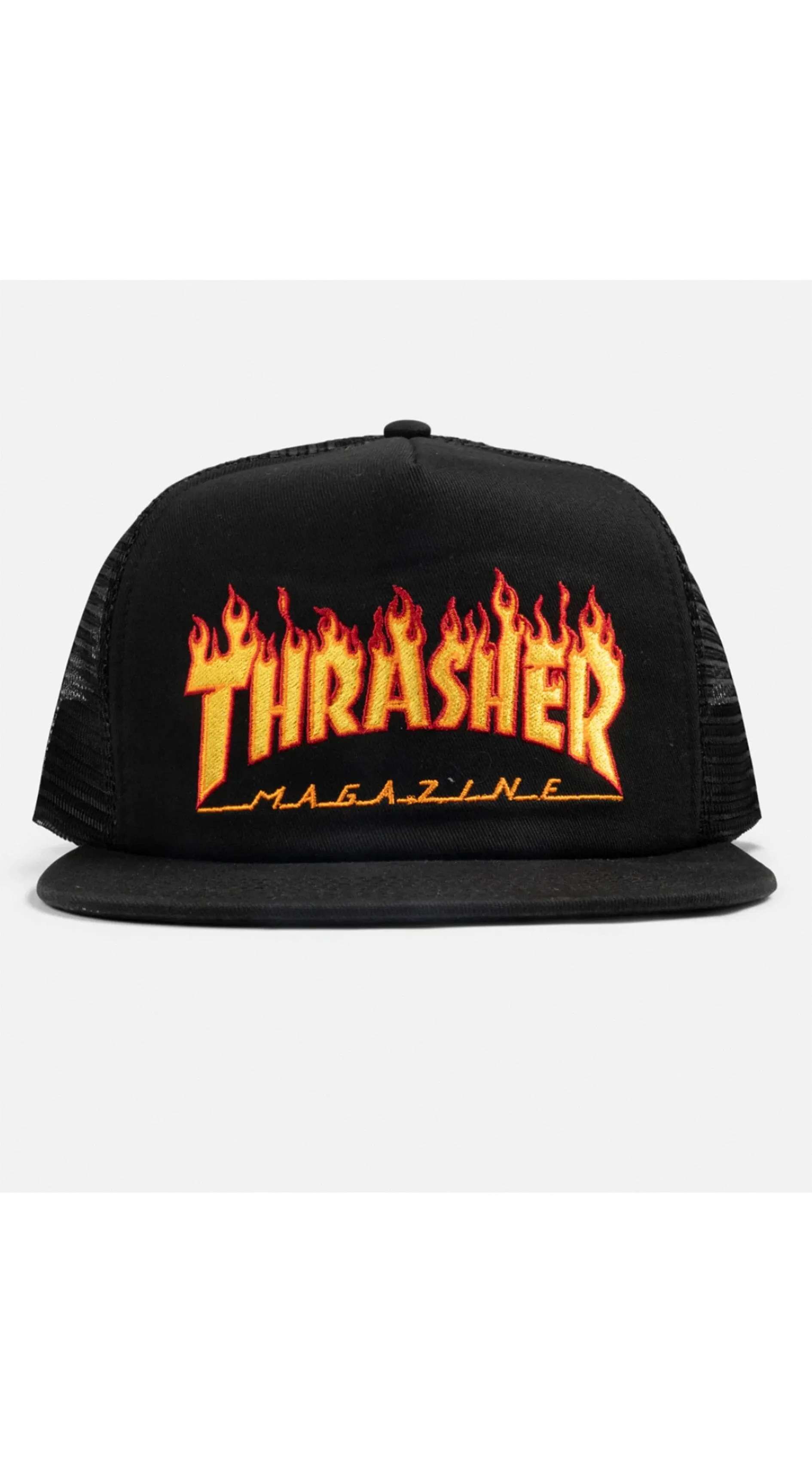 Thrasher Flame mesh hat -Gorra