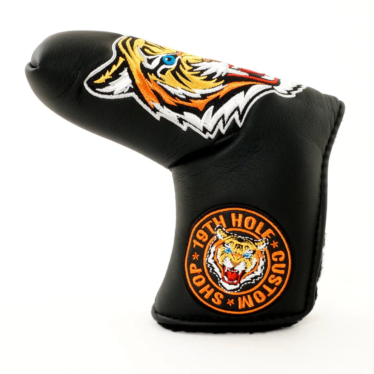 Tiger Headcover for Blade Putter, Black