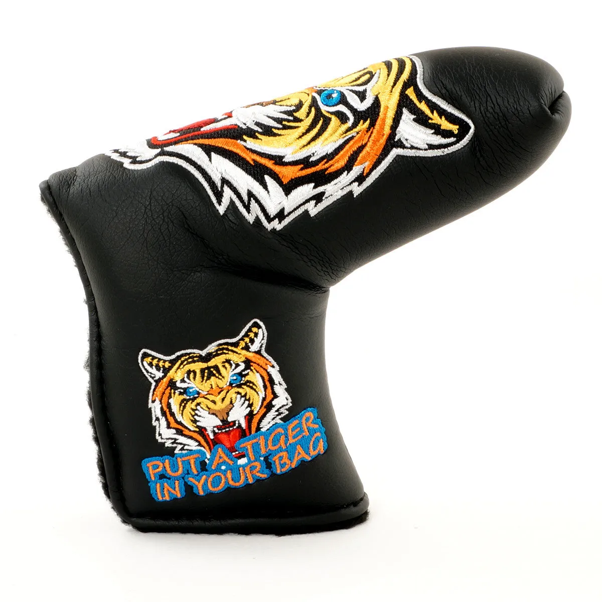 Tiger Headcover for Blade Putter, Black