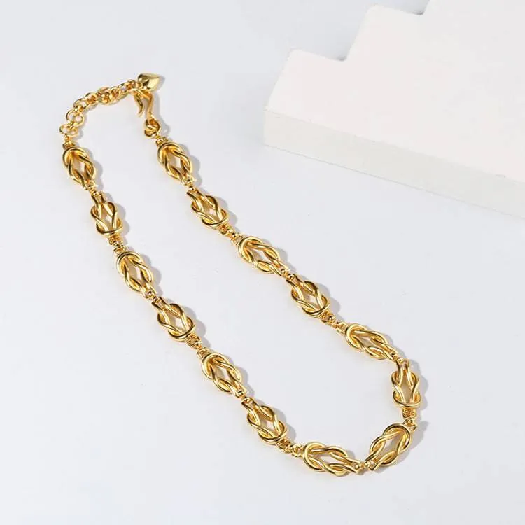 Tracy Thick Gold Hiphop Necklace