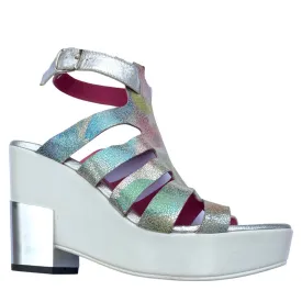 Valour - White aqua wedge sandal- last pair 37!