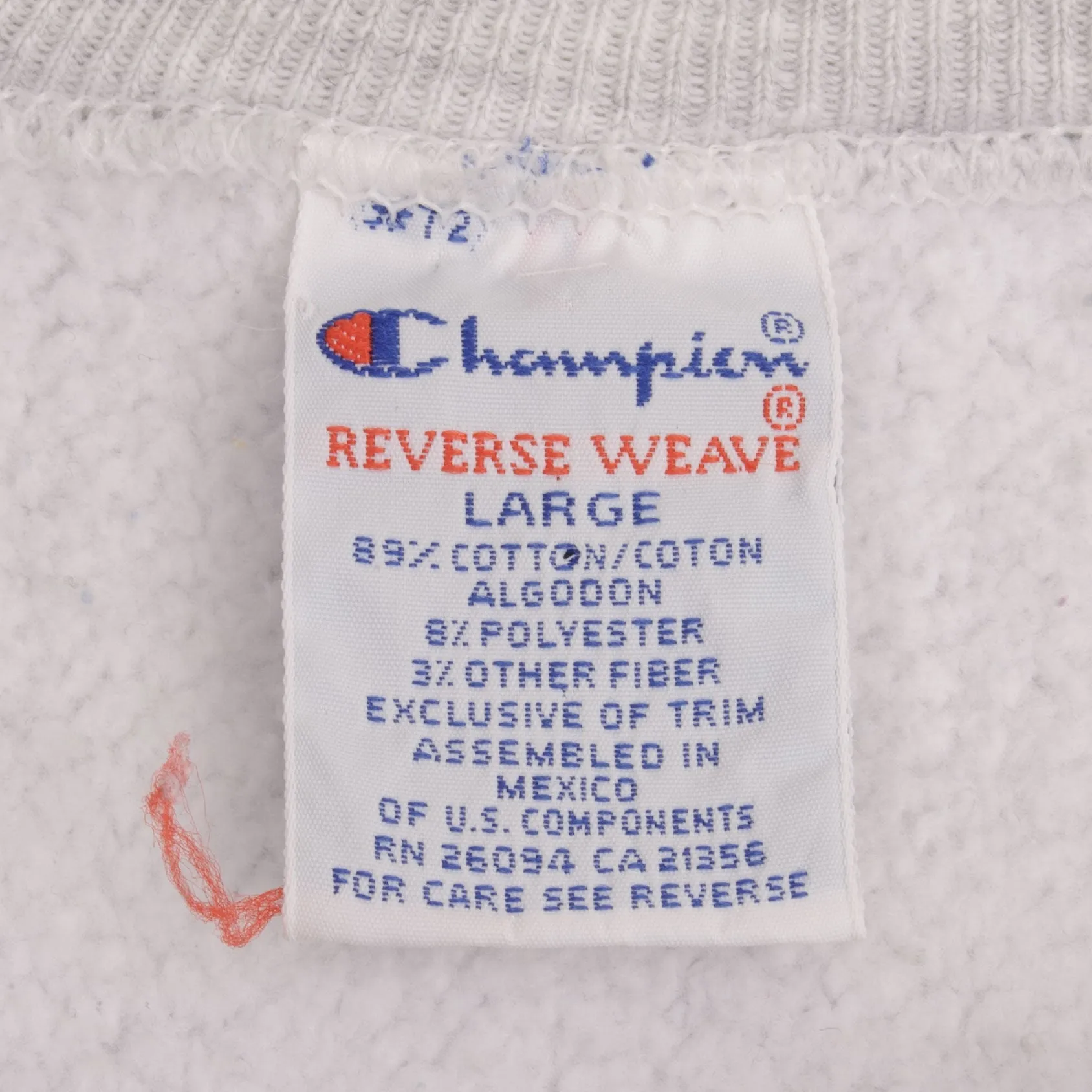 VINTAGE CHAMPION REVERSE WEAVE EASTMAN SCHOOL OF MUSC SWEATSHIRT 1990S LARGE