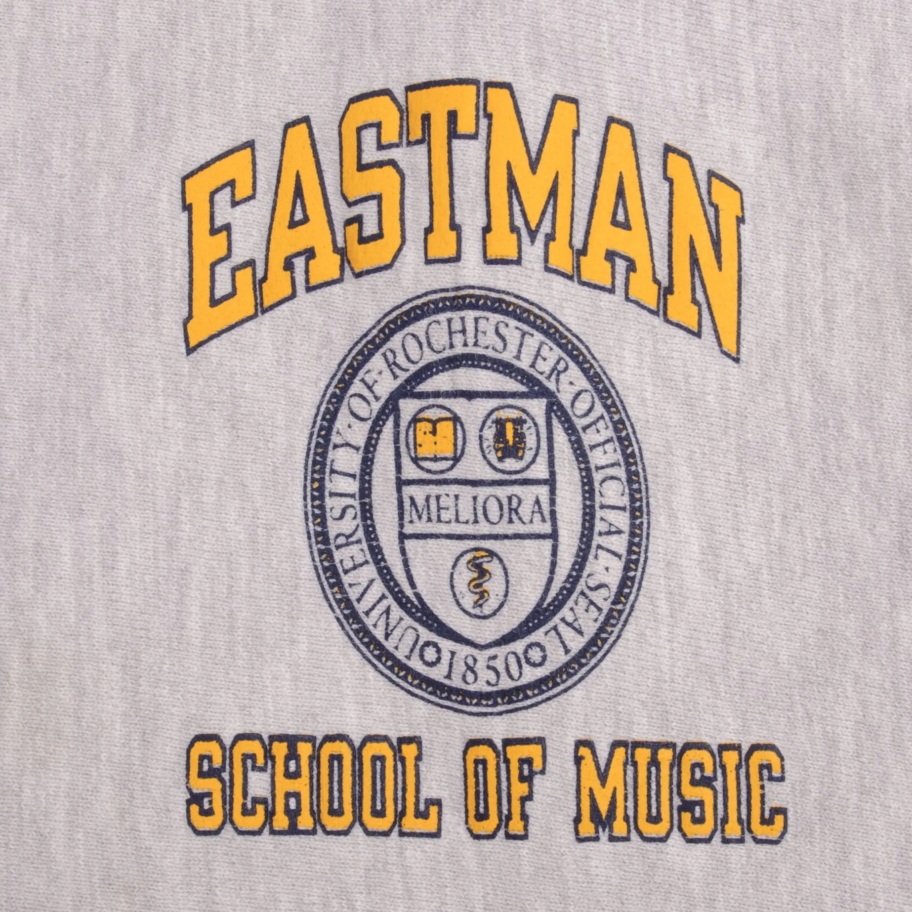 VINTAGE CHAMPION REVERSE WEAVE EASTMAN SCHOOL OF MUSC SWEATSHIRT 1990S LARGE