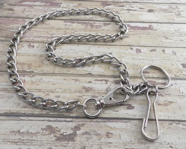 Wallet Chain Punk Leash Chain Lanyard - Basic 29"