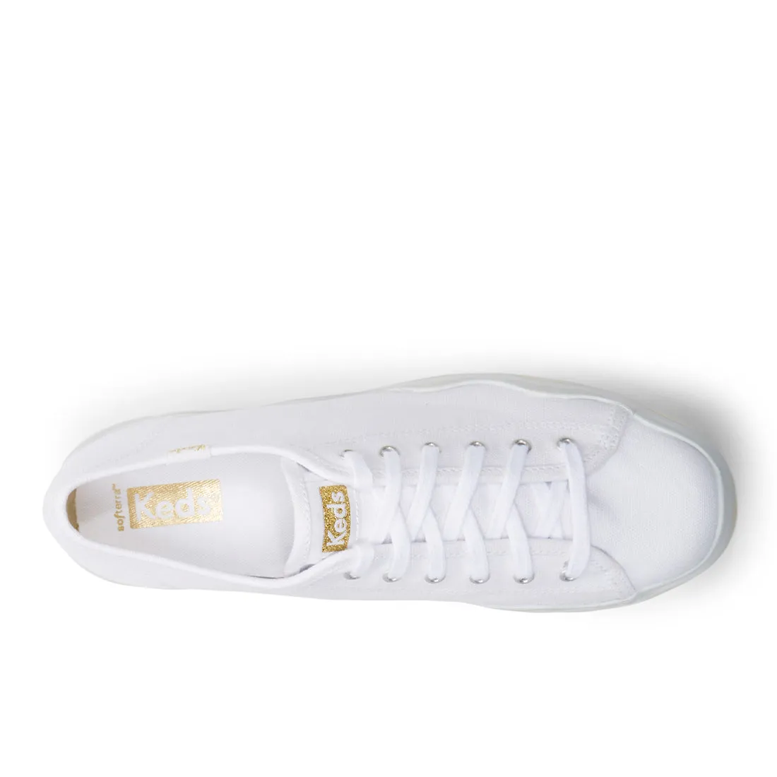 Women's Triple Up Canvas Wave Foxing White (WF66008)