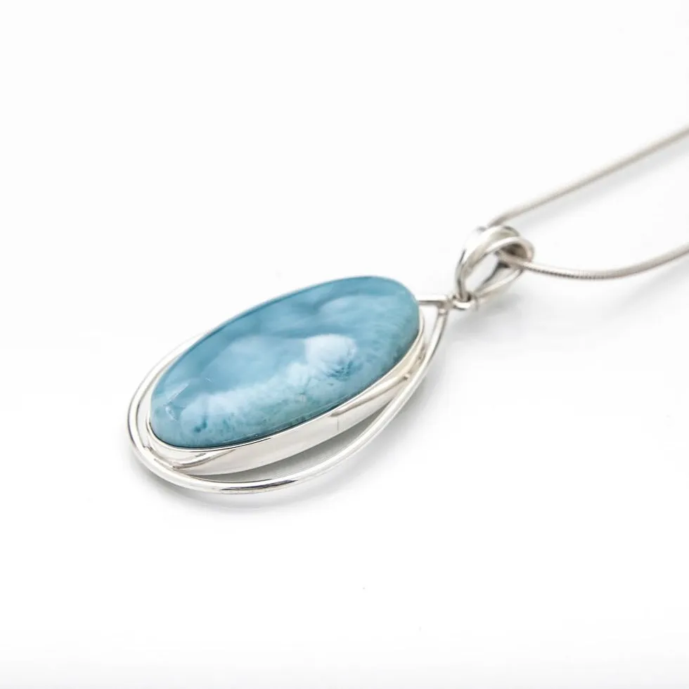 Yakup Larimar Pendant